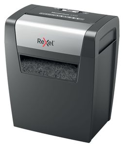 Rexel Momentum X308 Papierversnipperaar 8 vellen Cross cut 5 x 42 mm P-3 15 l Ook geschikt voor Paperclips, Nietjes