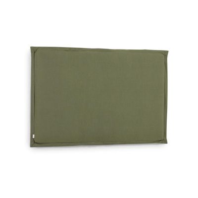 Kave Home Hoofdbord 'Tanit' 166 x 106cm, kleur Donkergroen