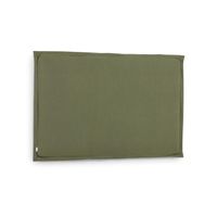 Kave Home Hoofdbord 'Tanit' 166 x 106cm, kleur Donkergroen