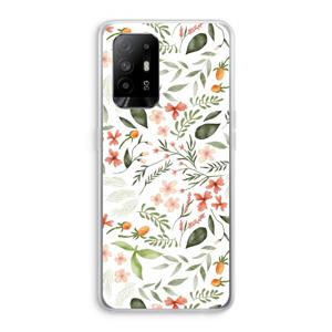 Sweet little flowers: Oppo A94 5G Transparant Hoesje