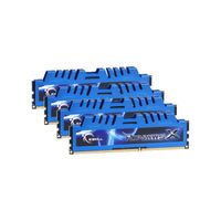 G.Skill 32 GB DDR3-2400 Quad-Kit werkgeheugen F3-2400C11Q-32GXM, RipjawsX, XMP