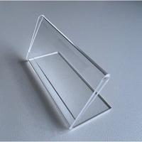 L-standaard acryl bxh 80x40mm. Liggend