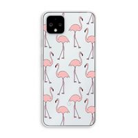 Anything Flamingoes: Pixel 4 XL Transparant Hoesje