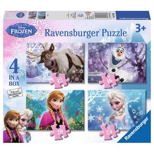 Frozen Puzzel Frozen 4in1