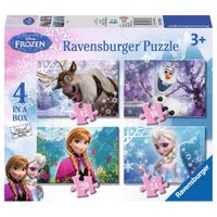 Ravensburger Frozen Puzzel Frozen 4in1
