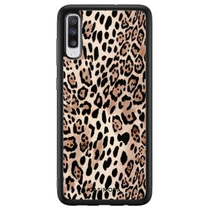 Samsung Galaxy A70 hoesje - Golden wildcat