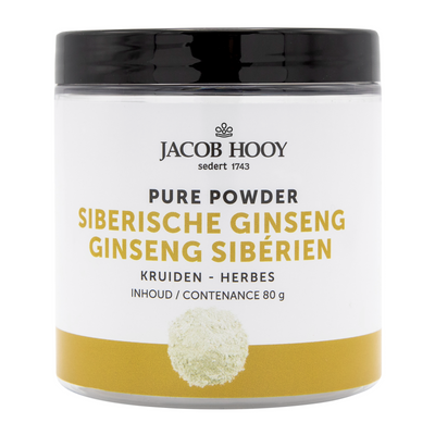 Jacob Hooy Pure Powder Siberische Ginseng Poeder