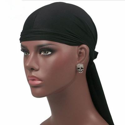 Mannelijke straat basketbal hoofddoek hiphop elastische lange-tailed Hat(Black) Mannelijke straat basketbal hoofddoek hiphop elastische lange-tailed Hat(Black)