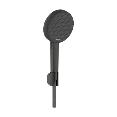Hansgrohe Raindance alive 125 3 jet EcoSmart Porter set 160cm - Brushed Black Chrome (antraciet) 24611340