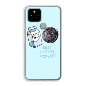 Best Friend Forever: Google Pixel 5 Transparant Hoesje