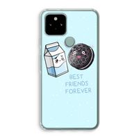 Best Friend Forever: Google Pixel 5 Transparant Hoesje