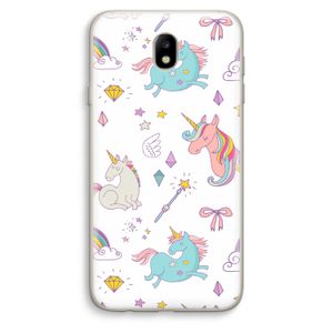 Fantasiewereld: Samsung Galaxy J7 (2017) Transparant Hoesje