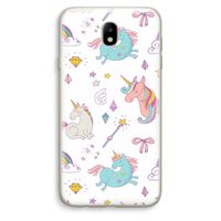 Fantasiewereld: Samsung Galaxy J7 (2017) Transparant Hoesje