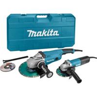 Makita DK0054X1 Combiset Haakse slijpers 125/230mm 230V