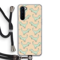 Dinos: OnePlus Nord Transparant Hoesje met koord