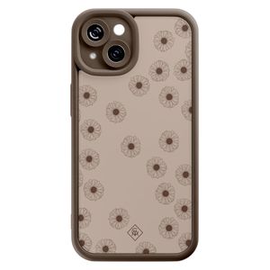 iPhone 14 siliconen case - Cute flowers