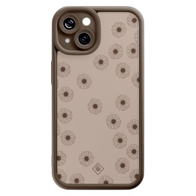 iPhone 14 siliconen case - Cute flowers