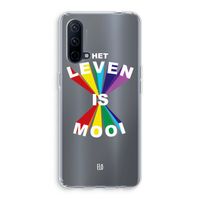 Het Leven Is Mooi: OnePlus Nord CE 5G Transparant Hoesje