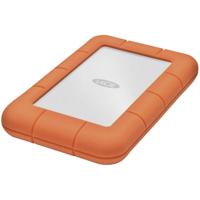 LaCie Rugged Mini 4 TB Externe harde schijf (2,5 inch) USB-A 3.2 Gen 1 Zilver, Oranje 9000633 - thumbnail