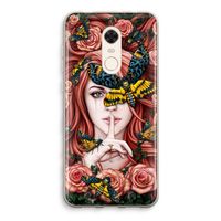 Lady Moth: Xiaomi Redmi 5 Transparant Hoesje