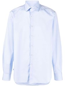 Xacus chemise en coton à manches longues - Bleu