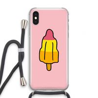 Raketijsje: iPhone XS Transparant Hoesje met koord