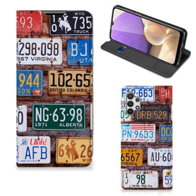 Samsung Galaxy A32 5G Stand Case Kentekenplaten