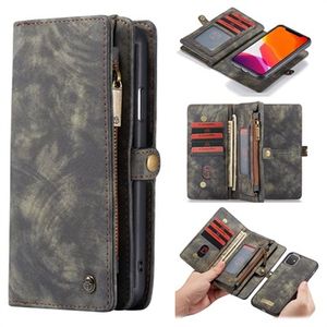 Caseme 2-in-1 Multifunctionele iPhone 11 Wallet Case - Grijs