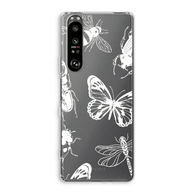 Tiny Bugs: Sony Xperia 1 III Transparant Hoesje