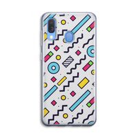 8-bit N°8: Samsung Galaxy A40 Transparant Hoesje