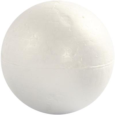 Creativ Company Ballen, d 10 cm, wit, 5 stuk/ 1 doos