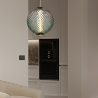 Lyora HanglampAora bol groen glas - 9191246