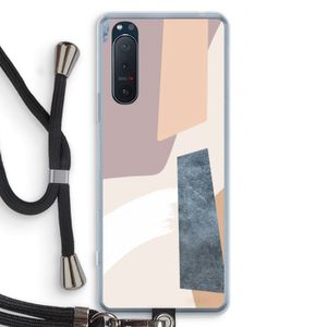 Luca: Sony Xperia 5 II Transparant Hoesje met koord