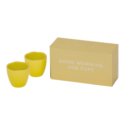 Good Morning eierdop Limelight, set van 2, in cadeauverpakking (set van 2)