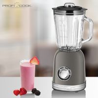 ProfiCook PC-UM 1195 1,5 l Blender voor op aanrecht 800 W Antraciet, Transparant - thumbnail