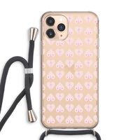 Ass 'n Titties: iPhone 11 Pro Max Transparant Hoesje met koord