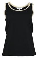 Maicazz Ballet Su25.60.341 Tops En Singlets Black -gold