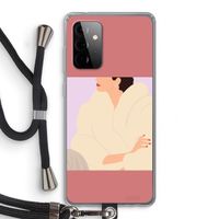 Cosy: Samsung Galaxy A72 5G Transparant Hoesje met koord