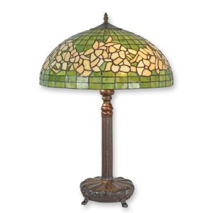 A TIFFANY STYLE TABLE LAMP