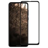 Volledige lijm volledige cover Screen Protector gehard glas film voor Motorola Moto P40