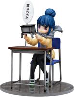 Laid-Back Camp PVC Statue 1/7 Rin Shima: Look What I Bought Ver. 14 cm - thumbnail