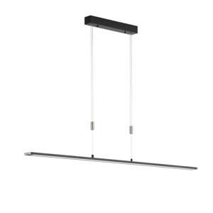 Fischer & Honsel Zwarte kantoor hanglampMetz TW 160cm - 60016