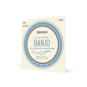 D'Addario EJ69B Phosphor Bronze Light 9-20 snaren voor vijfsnarige banjo