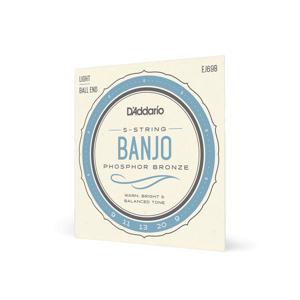 D&apos;Addario EJ69B Phosphor Bronze Light 9-20 snaren voor vijfsnarige banjo