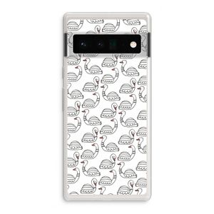Zwanen: Google Pixel 6 Pro Transparant Hoesje