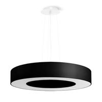 Kroonluchter SATURNO SLIM 50 zwart
