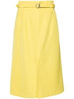 Jil Sander 66 A-line midi skirt - Vert - thumbnail