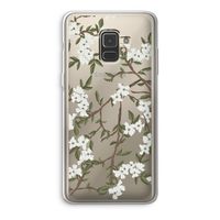 Blossoming spring: Samsung Galaxy A8 (2018) Transparant Hoesje
