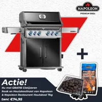 Napoleon Rogue PRO-S 525 Gas BBQ Zwart Barbecue