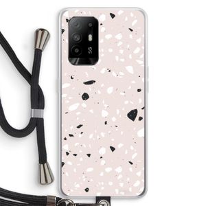 Terrazzo N°20: Oppo A95 5G Transparant Hoesje met koord